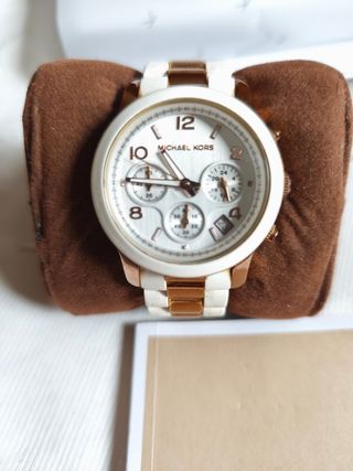 Reloj Michael Kors mujer oro rosa blanco