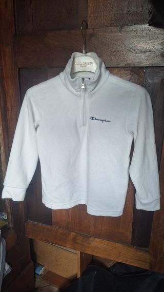 Polo in pile Champion bimbo 5-6 anni