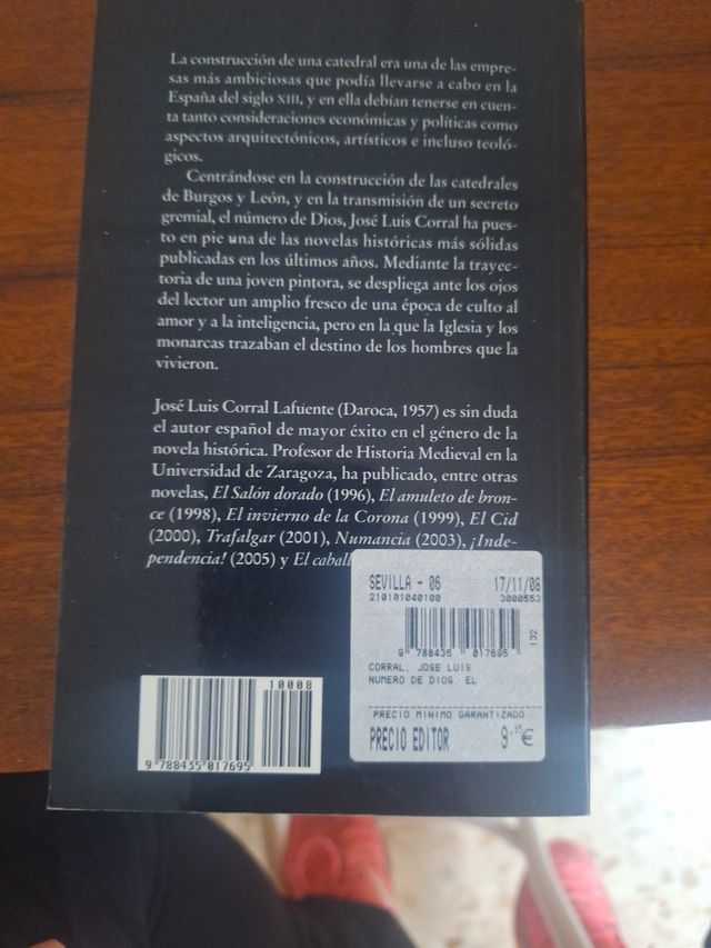 El n£mero de dios (bolsillo)