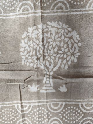 Pareo algodón impreso a mano en India