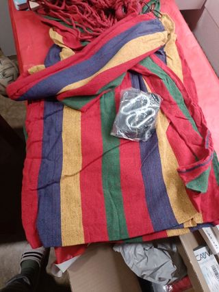 Hamaca nueva multicolor