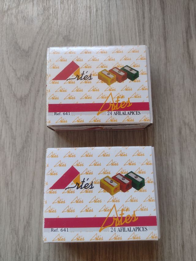 48 afilalapices plasticos de xolores