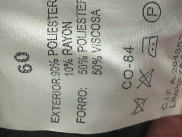 Traje caballero rayas negras