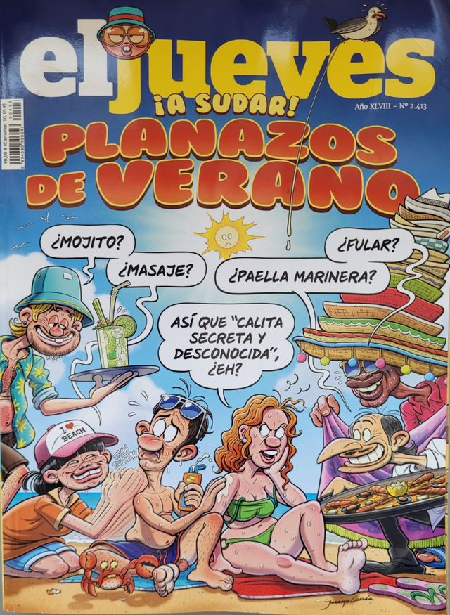 El Jueves último número. Planazos del verano