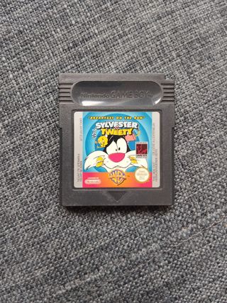 Juego game boy color: Sylvester y Tweety 