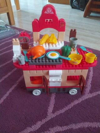 Carrito de comida, fichas, marca italiana Mile