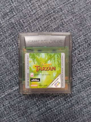 Juego game boy color: Tarzan de Disney