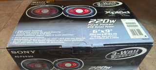 Altavoces Sony , Pioneer y Kenwood Subwoofer