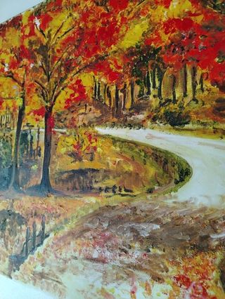 Quadro:"La strada di Tartago"