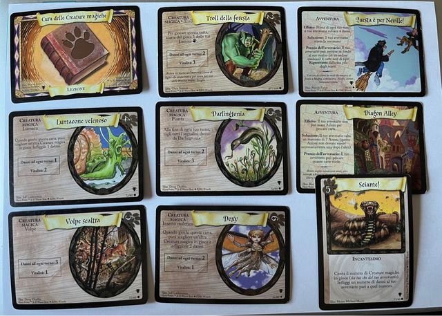 Harry Potter Trading Cards – Lotto da Collezione