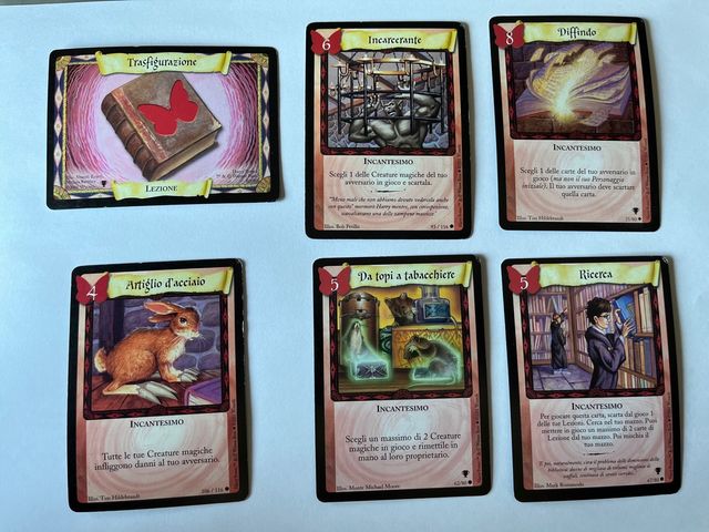 Harry Potter Trading Cards – Lotto da Collezione