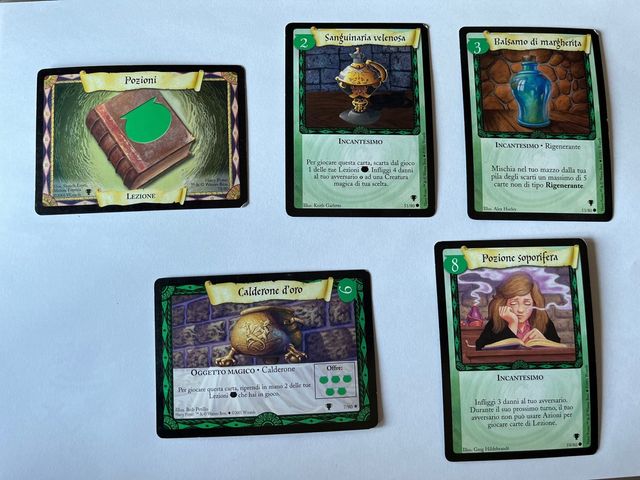 Harry Potter Trading Cards – Lotto da Collezione