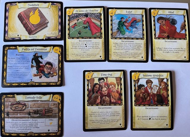 Harry Potter Trading Cards – Lotto da Collezione