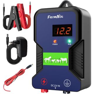 Elettrificatore per recinto elettrico 15KM Display