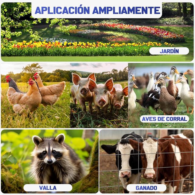 Elettrificatore per recinto elettrico 15KM Display