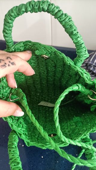 Bolso Stradivarius verde