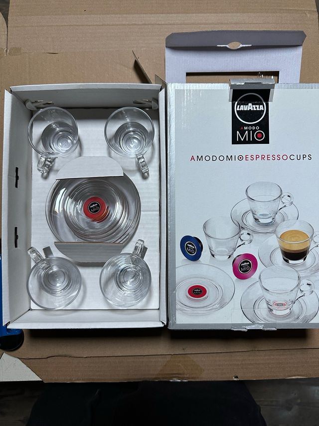 Lavazza A Modo Mio: Set 6 tazzine vetro 