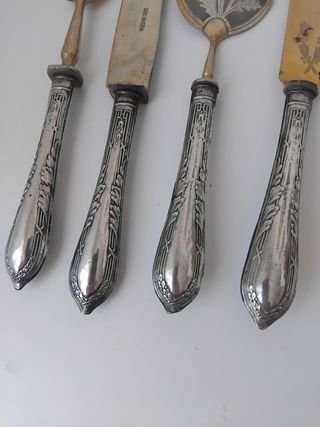 Cubiertos servicio vintage