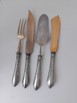 Cubiertos servicio vintage