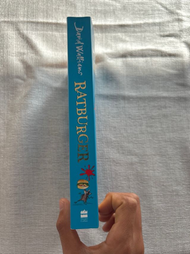 David Walliams ‘Ratburger’ Libro en Ingles