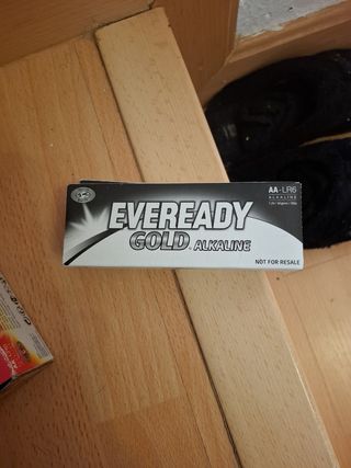 30 PILAS AA EVEREADY GOLD ALCALINR