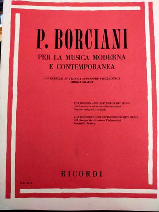 Partituras de técnica superior del violín