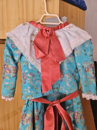 Traje de fallera niña