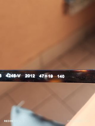 Montatura vintage rayban