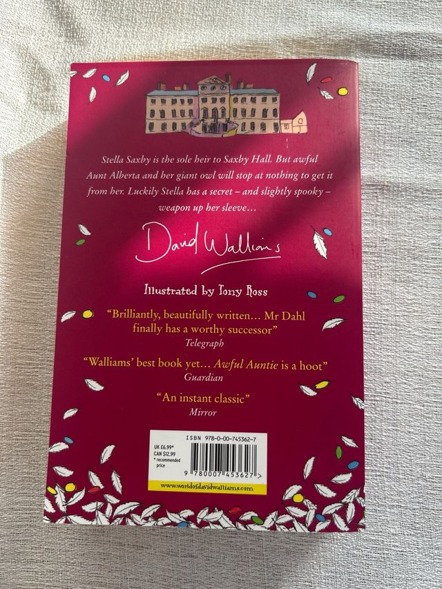 Awful Auntie Libro en Ingles de David Walliams