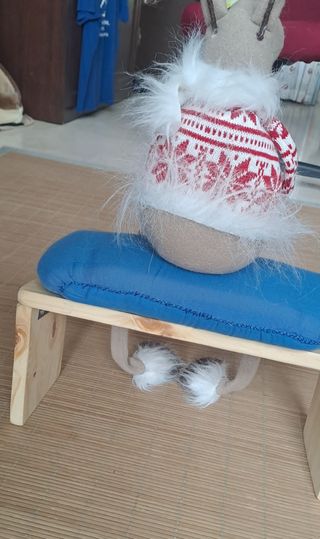 Banco de yoga-meditación plegable