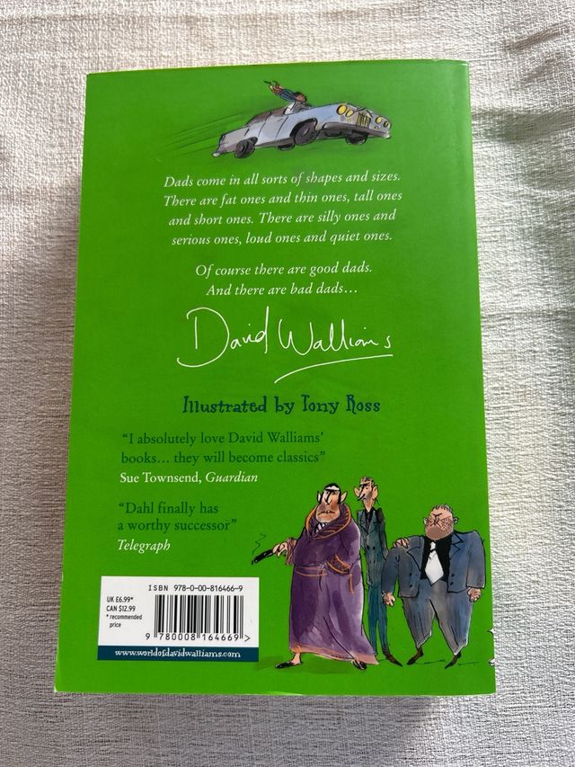 Bad Dad Libro en Ingles de David Walliams