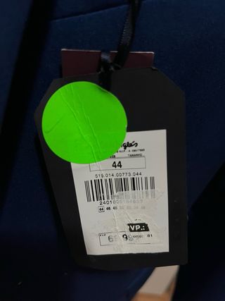 Chaqueta Traje Azul // Talla 44