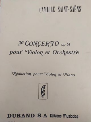 Partituras Violin Concertos
