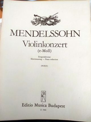 Partituras Violin Concertos