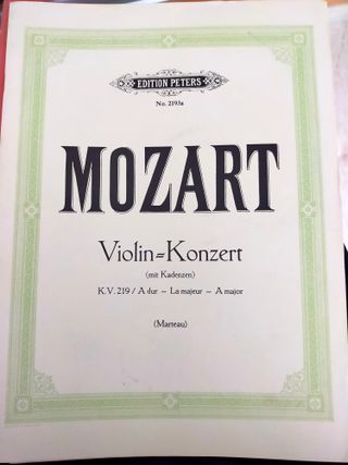 Partituras Violin Concertos