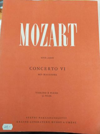 Partituras Violin Concertos