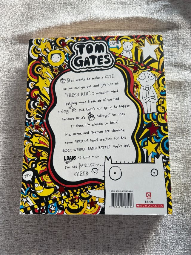 Tom Gates A Tiny Bit Lucky - Liz Pichon en Ingles