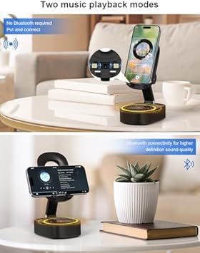 Cassa Bluetooth e Powerbank 5in1 Supporto telefono