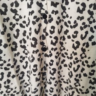 Chaqueta MANGO - Leopardo Blanco y Negro