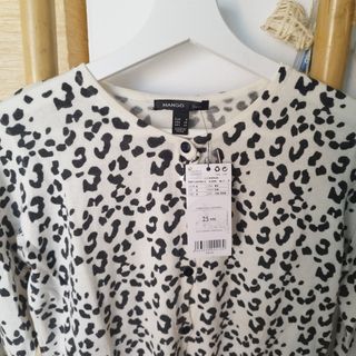 Chaqueta MANGO - Leopardo Blanco y Negro