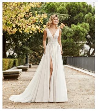 Vestido Aire Barcelona - Talla 46 adaptable 