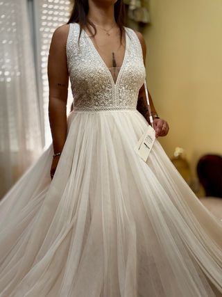 Vestido Aire Barcelona - Talla 46 adaptable