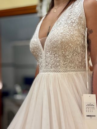 Vestido Aire Barcelona - Talla 46 adaptable 