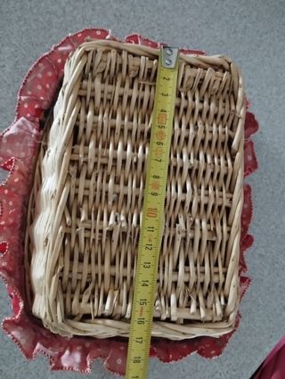 Cestino patchwork - portaoggetti