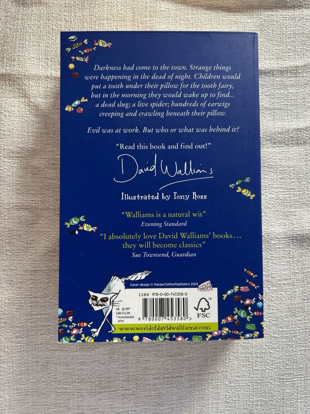 Demon Dentist Libro en Ingles de David Walliams