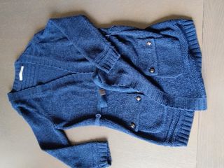 Conjunto de camisa y rebeca 