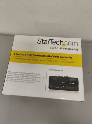 StarTech SV411KUSB - Conmutador Swit
