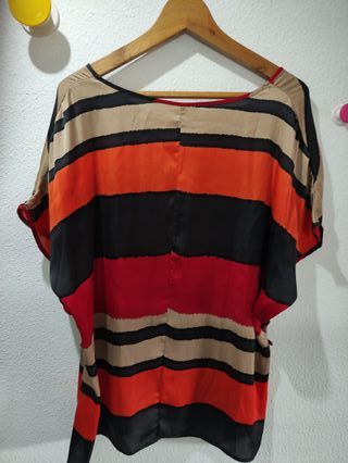 blusa de manga corta