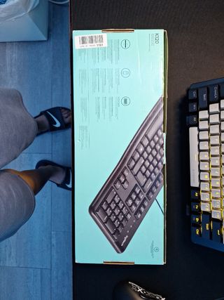 Teclado Logitech Oficina Usb Español