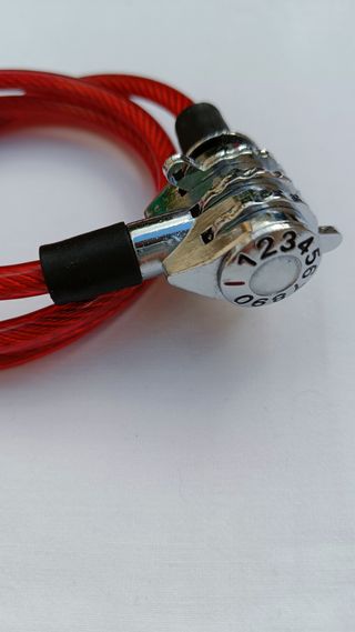 Cable antirrobo acero contraseña